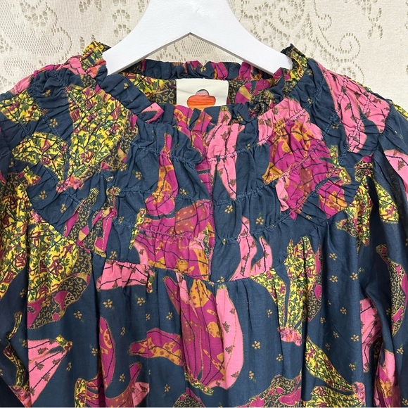 Farm Rio Patchwork Bananas Mini Doll Dress - Picture 6 of 16